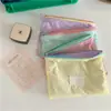 Bolsa de Maquillaje Macaron Personalizada de Fábrica, Bolsa Pequeña Linda Portátil, Bolsa de Almacenamiento para Artículos Pequeños, Logo Personalizado