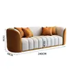 Hotel de apartamentos estilo nórdico sofá de negociação de escritório de alto padrão sofá da área de descanso da recepção combinação de mesa de centro cabine de recepção