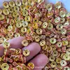 Pulseira Anel Colorido de Diamante Transfronteiriço com Suporte de Flor de Diamante Pulseira de Joias DIY Feita à Mão Espaçador de Contas com Contas de Roda de Diamante