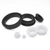 Anillo Protector de Silicona Anillo en Forma de T Almohadilla para Pie Anti-Colisión Amortiguadora Fácil de Instalar Resistente a la Temperatura Cubierta Protectora Ecológico
