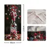 Suministro Exclusivo Transfronterizo de Temu Amazon Shein de Funda Decorativa de Puerta de Habitación Elástica de una Pieza, Fácil de Instalar, Cubierta de Puerta Estilo Día de San Valentín
