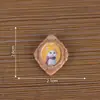 Micro-Paisagem Criativa Desenho Animado Decoração de Parede Vaso de Mural DIY Acessórios Pendurados Casa de Bonecas Paisagismo Mini Enfeites