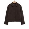 Otoño e Invierno 2025 Nuevo Moda Callejera Europea y Americana Transfronteriza Chaqueta de Algodón Casual Simple para Mujer W027 9972