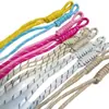Cuerda Trenzada de Colores Dopamina Cuerda Central Paracord Taza de Agua Material Hecho a Mano DIY Accesorios con Cuentas Colgante para Bolsos Accesorios Colgantes