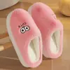 Pantuflas de algodón afelpado para hombre, nuevo modelo de invierno 2024, pantuflas de interior para casa de pareja con talón cubierto, suela gruesa, antideslizantes, pantuflas cálidas de algodón para mujer