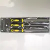 Conjunto de Lixas de Exportação de Cinco Peças, Conjunto de Três Peças de Bolsa de Pendurar Lixas de Madeira, Embalagem com Cartão, Lixa de Aço, Lixa de Desbaste para Metal e Madeira