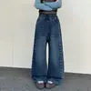 Jeans Novo Estilo de Outono para Meninas Médias e Grandes Roupas Infantis Meninas Jeans Bordado Estiloso Versátil Fashionável Tendência