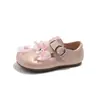 Zapatos para Niños Niñas Zapatos de Cuero de Princesa 2026 Nuevo Primavera Mary Janes Niñas Pequeñas Zapatos Individuales Suela Suave con Faldas Zapatos para Niños