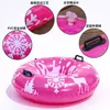 Nuevo Flotador Inflable para Nieve para Adultos PVC Engrosado Anillo Deslizador de Nieve para Exteriores Entretenimiento Invernal Anillo Deslizador de Césped Versión Caja de Color
