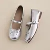 Elegantes Zapatos Mary Jane con Lazada para Mujer, 06 Otoño Nueva Moda Estilo Ballet, Adecuados para Faldas, Zapatos de Salón, Zapatos de Baile para Mujer