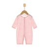 Macacão de Verão para Bebê, Flor Queimada, Roupão Jacquard Fino para Bebês Masculinos e Femininos, Roupa para Ar Condicionado, Roupa para Engatinhar para Recém-Nascido