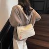 Moda Transfronteriza Simple Casual Versátil Bolso de Hombro 2025 Nuevo Ligero Color Sólido Bolso Cruzado Bolso Pequeño para Viajeros