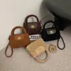 Bolso de Mano Nuevo Bordado de Punto de Diamante Diseño de Nicho Popular Bolso de Hombro Merade Estilo Retro Bolso Cruzado para Mujer