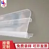 Etiqueta de Preço para Prateleira de Supermercado Tira de Preço de PVC Transparente Tira de Etiqueta Extrudada para Mercadorias Perfil de Etiqueta de Preço para Farmácia