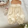 Calça de Verão Ningli, 100% Algodão, Novo Estilo 2025, Calça Anti-Mosquito para Bebê Menina, Calça Casual de Verão para Crianças, Calça de Bebê, Algodão Puro