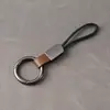 Llavero Colgante de Anillo Creativo y Personalizado, Llavero de Coche de Moda para Hombres y Mujeres, Soporte Simple para Llaves de Coche con Correa de Muñeca
