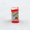 Acessórios de Resina 3D para Decoração, Simulação de Mini Mercearia, Garrafinhas em Miniatura, Brinquedos de Comida Micro, Modelo de Supermercado para Bonecas DIY