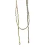 Temperamento Gentil e Feminino, Colar de Franjas Multicamadas de Pérolas, Design Exclusivo, Corrente de Clavícula Moderna, Elegante e Simples para Mulheres