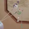 Novo Grampo de Cabelo Borboleta com Franja Estilo Chinês com Fivela da Paz, Grampo Elegante para Mulheres, Grampo de Cabelo Hanfu, Ornamento de Cabelo Passo a Passo