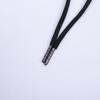 Cordón de Cintura Elástica Baja de Poliéster Blanco y Negro en Stock, Cordón para Sombrero, Accesorios para Prendas de Vestir, Cordón de Cintura con Cordón para Ropa