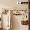 Cabide de parede para entrada de casa, cabide de chaves e bolsas, gancho de casaco para atrás da porta do quarto, prateleira de parede para armazenamento