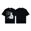 Erd Melancólico Rico Segunda Generación Nuevo Holgado Casual Belleza Tendencia Nicho Marca de Tendencia Estampado Cuello Redondo Manga Corta Colección de Camisetas para Hombres y Mujeres