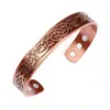 Xingqi 2025 Outono Liga de Zinco Pulseira Magnética Vintage Padrão Crocodilo Galvanoplastia Artesanato Joia Atacado Ouro Rosa