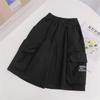 [Bem-Estar Tamanho Quebrado] Shorts de Verão Largos para Meninos Haima Estilo Ocidental Roupas Infantis Coreanas Calças de Cinco Pontos Roupas Infantis Pequenas e Médias