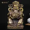 Adorno de Cobre Yang Tongji Estatua Grande de Buda Estrella de Riqueza y Prosperidad Regalo de Ceremonia de Apertura