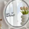 Brup Pegatinas de Espejo Estilo Ins Pegatinas de Decoración para Rincón de Sanación del Hogar en Español Hechas a Mano Br5264C