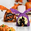 Bolsa de plástico para empaque de Halloween transfronteriza, bolsa para dulces de orejas de conejo y calabaza, bolsa para snacks, bolsa para galletas de repostería, bolsa de regalo