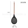 Juego de Utensilios de Cocina de Acero Inoxidable con Mango de Silicona, Espátula Antiadherente Resistente a Altas Temperaturas, Cuchara para Sopa, Raspador, Juego de Cocina de 10 Piezas