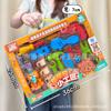 Juguetes de Casa de Juego para Niños Educativos Cocina Artificial Juguetes de Cocina Set de Vajilla para Niñas Caja de Regalo Grande Regalo Institucional