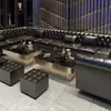 Sofá Bar KTV, Salas Privadas, Boate de Hotel, Cabines Privadas, Cabines de Restaurante, Sofá de Canto, Conjunto de Mesa de Centro