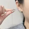 Pendientes Nuevos de Moda y Estilo para Mujer, Modernos y Versátiles, Aretes de Hilo con Flor de Moda, Pendientes Largos de Borla, Colgantes de Oreja Súper de Hada