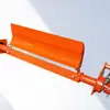 Limpador de cinta de mina, raspador de poliuretano, limpa os materiais completamente, resistente ao desgaste e a danos, acessórios para correia transportadora de mineração