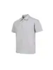 Camiseta de Manga Corta de Verano para Hombre con Cuello, Polo Estilo Negocios, Color Sólido Gris, Camisa Sencilla con Cuello, Fabricante Directo