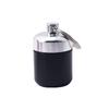 Cartucho de Medicina de Aleación de Aluminio Gordito, Lata de Aluminio Metálica Sellada con Llavero, Almacenamiento de Monedas Tapones para los Oídos Botella de Aluminio