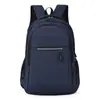 Mochila Ligera de Película de Cuero Mochila de Negocios Expandible Mochila Personalizada para Hombre de Gran Capacidad Bolsa para Portátil de 15 pulgadas