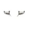 Marco decorativo para volante de Qashqai 19 apto para Nissan 16 Qashqai 14~17 Qijun panel de instrumentos de dirección lentejuelas decorativas