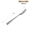 Juego de cubiertos vintage de acero inoxidable 304, cuchillo para bistec engrosado para cocina occidental, cuchara de café de restaurante con acabado envejecido, cuchara de postre