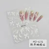 Nuevas Calcomanías para Uñas con Moño de Cinta Dulce Puro Deseo Moño Rosa Claro Cinta Adhesiva Calcomanía para Uñas Joyería