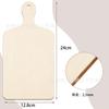 Tabla de cortar de cocina Pieza de madera decorativa DIY Graffiti Pinta Posavasos Tabla de dibujo Tabla de cortar Amazon