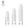 St36-1(F) Botella de Vacío Cuadrada de Presionar y Girar Botella Dispensadora Portátil para Muestras de Loción, Esencia y Cosméticos