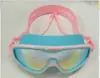 Gafas de natación Qi Lang con combinación de colores macarrón, lentes de alta definición antivaho, adecuadas para jugar en la playa, resistentes a impactos, equipo de natación para niños