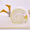 Colcha de fibra de milho com padrão de nuvens, espessa para aquecimento extra, adequada para uso no inverno, também ideal para primavera e outono, disponível nos tamanhos de solteiro e casal, perfeita para dormitórios estudantis