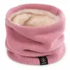 Bufanda de punto de doble capa para hombre y mujer, a prueba de frío, con máscara facial, cálida y cortavientos, cubierta de cuello versátil para ciclismo, otoño e invierno
