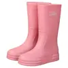 Botas de chuva versáteis para mulheres, modelo 2026, adequadas para uso ao ar livre, com solas antiderrapantes, forro de fleece e características impermeáveis; ideal para uso na cozinha como galochas ou botas de água