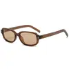 Nuevas gafas de sol de montura pequeña transfronterizas 2026 para mujer, estilo simple europeo y americano, versátiles para fotografía callejera, gafas de moda, gafas de sol rectangulares para hombre
