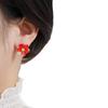 Aretes de Pétalo Nueva Moda Sentido del Diseño Nicho Sentido Avanzado Aretes Aretes de Mujer Aretes Vintage Aretes Elegantes para Mujer Cálido